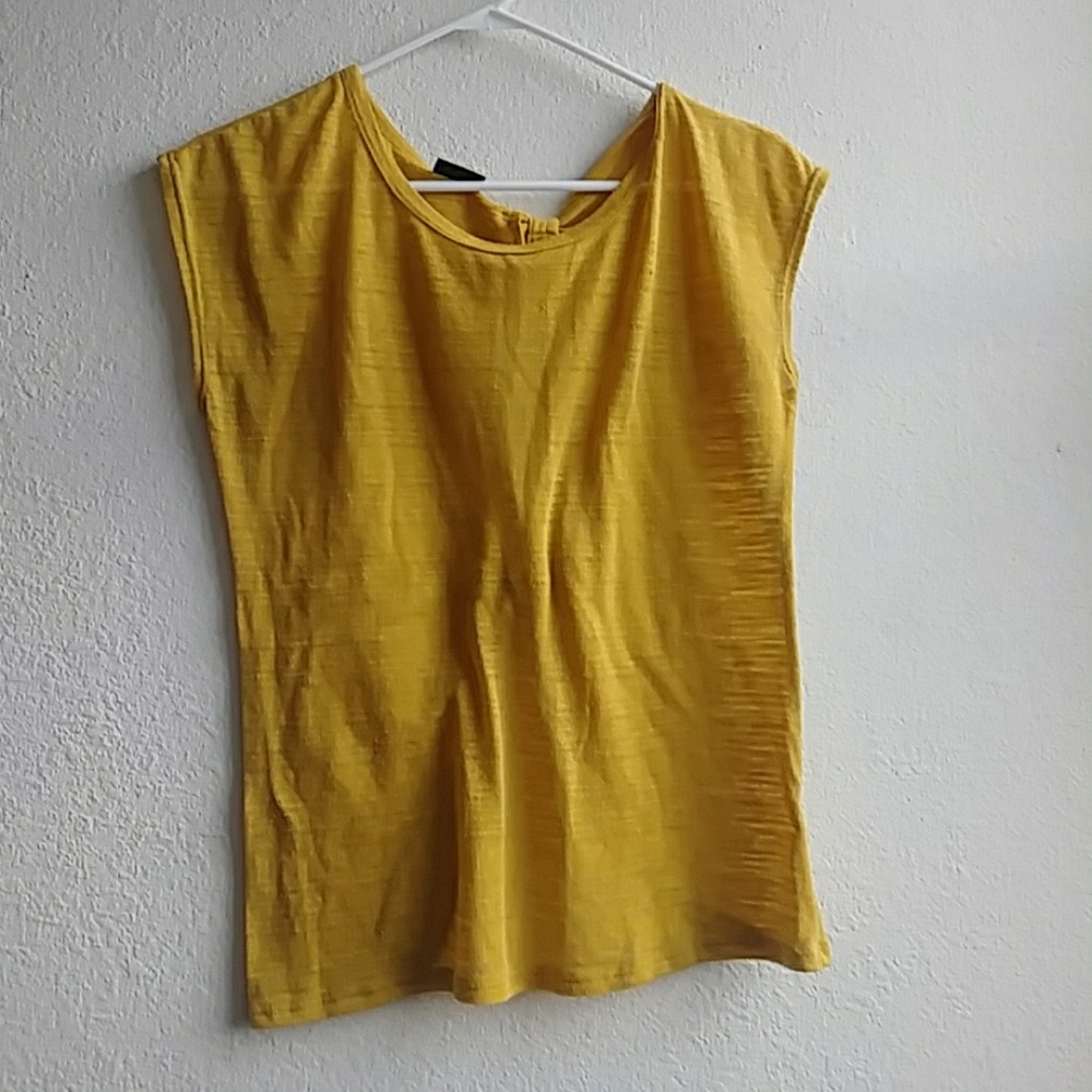 Gold sheer tshirt